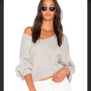 Free People Perfect Day Pullover in Grey